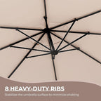 Grand patio 11FT Cantilever Umbrella - Image 8