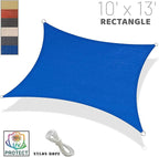 SUNNY GUARD Sun Shade Sail 12'x12'x12' Triangle Silver Grey UV Block Sunshade - Image 7