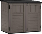 Suncast 34 Cu Ft Horizontal Resin Storage Shed by Suncast