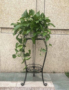 28.4 inches Tall Metal Plant Stand 11.8 Dia - Image 6