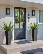Greesum 24 Inch Tall Plastic Planters, Detachable Inner Pot & Drainage Holes - Image 5