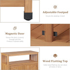 Mederlo Wooden Patio Bar Table Set - Image 5