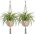 EBOOT 2 Pack 33 Inch Large Macrame Plant Hanger Rope to Hang Flower Pot Plant by eBoot