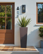 Greesum 24 Inch Tall Plastic Planters, Detachable Inner Pot & Drainage Holes - Image 6