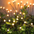 Solar Garden Lights Outdoor, 6 Pack 48LED Waterproof Solar Powered Lights by NBQQ