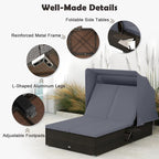 Tangkula Outdoor Rattan Daybed - Image 8