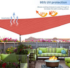 E&K Sunrise 26' x 26' x 26' Sun Shade Sail Triangle Canopy Shade Cover UV Block - Image 5