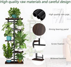 LINZINAR Plant Stand 5 Tier 6 Potted Indoor Plant Shelf Multiple Stands - Image 6