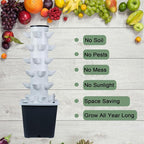 Hydroponics Tower Indoor Growing System Vertical Garden Planter Indoor Smart - Image 5