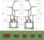 Plant Stand Indoor with Grow Lights - Image 5
