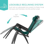 Best Choice Products 30” Wide Folding Zero Gravity Outdoor Recliner Patio - Image 6