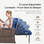 Belord Oversize Outdoor Daybed Set - Image 3