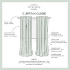 Exclusive Home Canopy Stripe Indoor/Outdoor Grommet Top Curtain Panel, Teal / - Image 7