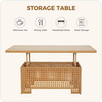 Grand patio 14-Piece Wicker Patio Furniture Set - Image 6