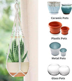 35 Inch Macrame Plant Hanger Indoor - Image 9