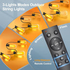 Outdoor String Led Patio Lights: 65Ft 20M Outside Waterproof Light - Image 2