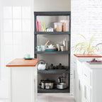 Sterilite 5 Shelf Unit, Heavy-Duty Shelving Storage Rack - Image 5