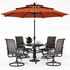 PHI VILLA Patio Dining Set by PHIVILLAThepioneerofcomfortablehouseholdsupplies