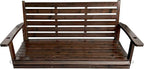 Wooden Porch Swing, Ergonomic Seat, Bench Swing - Image 9