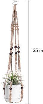 Macrame Plant Hanger Indoor Hanging - Image 6
