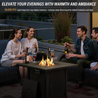 Belord 5 Piece Wicker Patio Furniture Set - Image 8