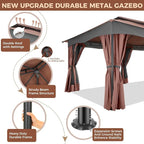 COBIZI Gazebo 12x20 Heavy Duty Gazebos - Image 6