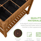 Best Choice Products Elevated 8 Pocket Herb Garden Bed, Mobile Raised - Image 6