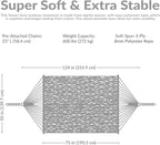 Sunnydaze Soft-Spun Polyester Rope Double Hammock - Image 6