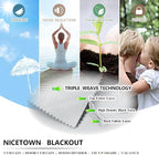 NICETOWN Outdoor Curtain Waterproof & Windproof, Energy Smart Thermal Insulated - Image 3
