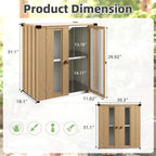 AECOJOY Outdoor Storage Cabinet Waterproof - Image 7