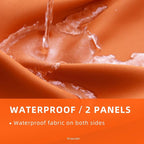Waterproof Outdoor Curtain W84 x L84 - Image 2