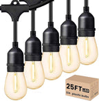 Svater Outdoor Led String Lights 25 FT, Patio Lights by Svater