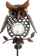 HONGLAND Solar Lights Outdoor Decor Waterproof, Solar Owl Garden Decorative - Image 9