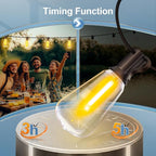 Outdoor String Led Patio Lights - 200Ft 60M Outside Waterproof Light - Image 3