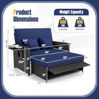 RELAX4LIFE Wicker Patio Outdoor Daybed - Image 3