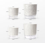 Self Watering Pots for Indoor Plants, 5 & 4 Inch Stylish Flower Pots - Image 2