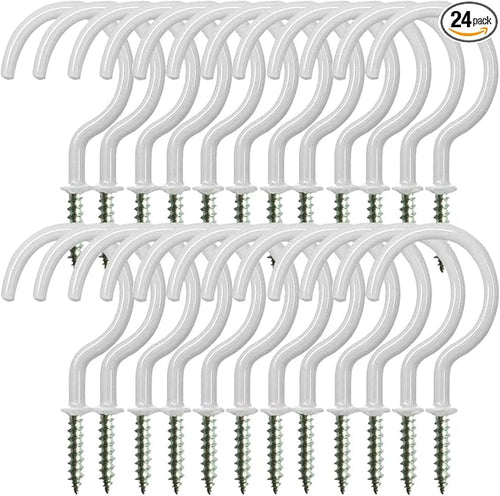 24 Pack Ceiling Hooks for Hanging Plants by xtieksh