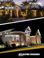 COLOER Brass Landscape Spotlights, 6 Pack Landscape Light Fixture - Image 7