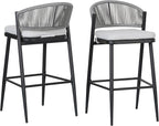 Christopher Knight Home Hearth 30.25" H Patio Barstools Set of 2, Woven Wicker - Image 6