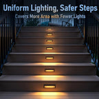 LEONLITE 10.6 Inch 5CCT LED Low Voltage Step Lights, 12–24V AC/DC 6W Surface - Image 4