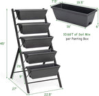 Giantex Vertical Raised Garden Bed, Elevated Planter Raised Beds - Image 4