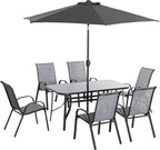 Outsunny 8 Pieces Patio Furniture Set by Outsunny