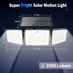 2500LM Solar Lights Outdoor - Image 7