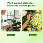 15 Pack Stackable Plant Support Stakes, Garden Trellis - Image 6