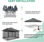 COBIZI 13x13 FT Pop up Gazebo on Clearance - Image 7