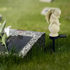 Solar Garden Angel Lights, Waterproof Outdoor Garden Angels Statue Decorations - Image 7