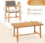 Tangkula 7 Piece Patio Dining Set - Image 9