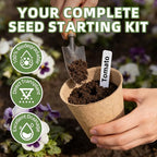 70Pcs Biodegradable 4” Peat Pots - Image 2