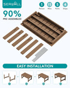 SERWALL Outdoor Coffee Table - Image 8
