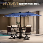 LEVELEVE 14FT Large Patio Patio Umbrella - Image 6